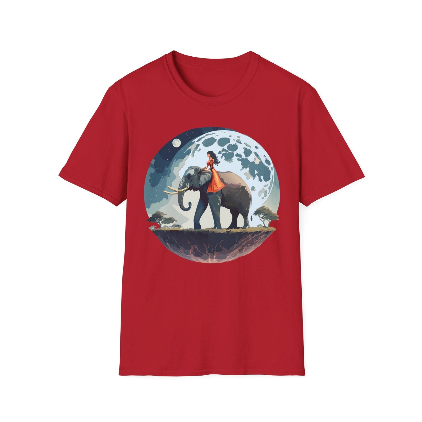 Womens Graphic T Shirt Art Design Tee SoftStyle Gildan 64000 100 Percent Ring Spun Cotton Comfort