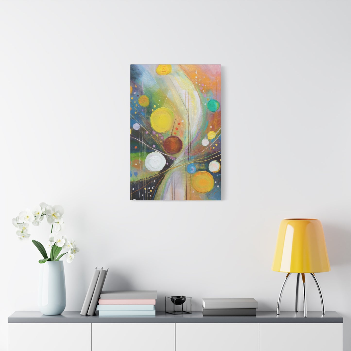 Abstract Oil Painting Print Canvas 20x24,20x30,24x30 24x32,24x36,30x40 32x48,36x48,40x60 Pine-Wood Inner Frame ABS-115