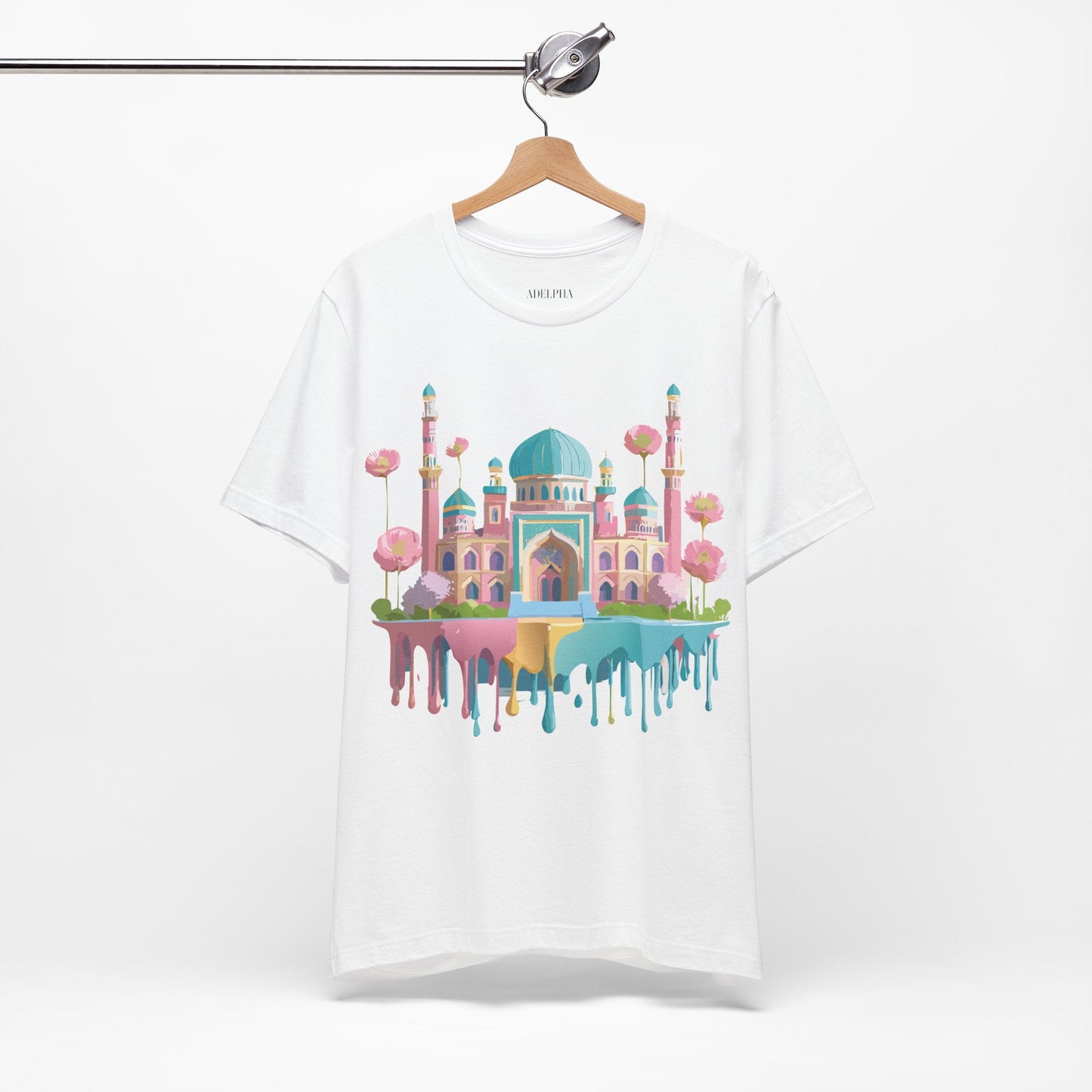 Tourist Shirt With Tashkent Graphic Tee Unisex Jersey Short Sleeve Vintage Inspired Artwork Adelpha