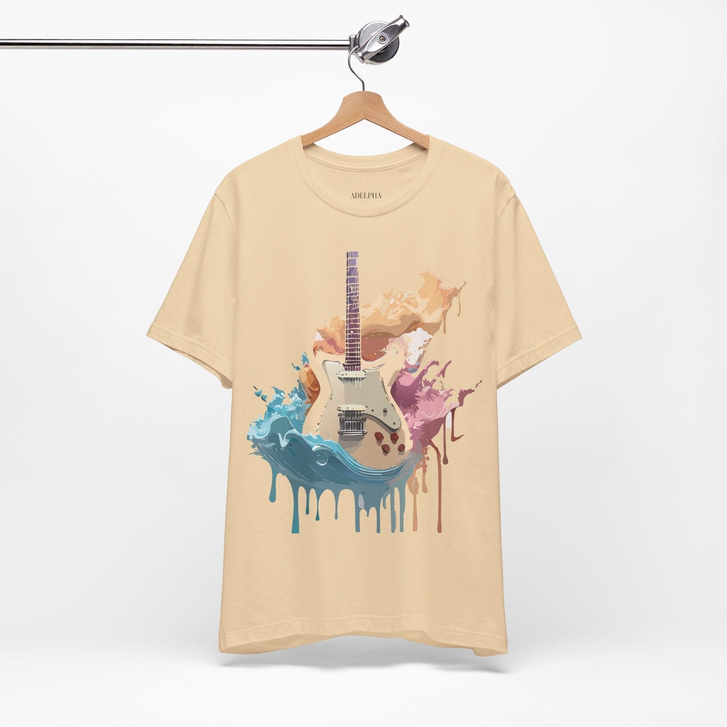 Adelpha Graphic Music T Shirt Unisex Vintage Inspired Art Tee With Original Artwork