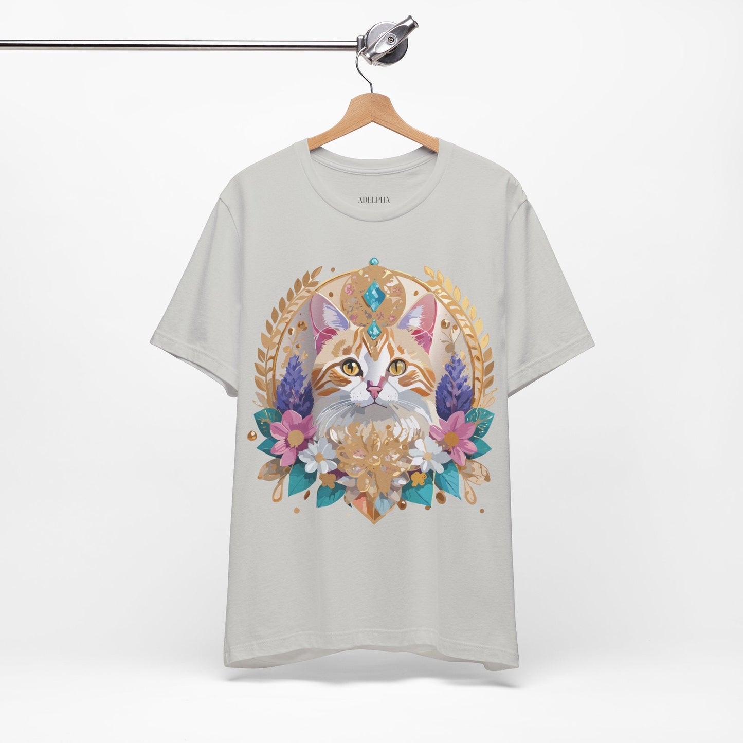 Adelpha Medallion Graphic Tee Unisex Jersey Short Sleeve Vintage Inspired Art Premium Casual Wear