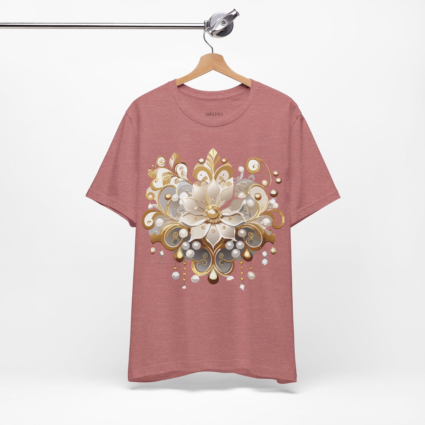Adelpha Vintage Inspired Graphic Tee Unisex Jersey Short Sleeve Art Design Shirt