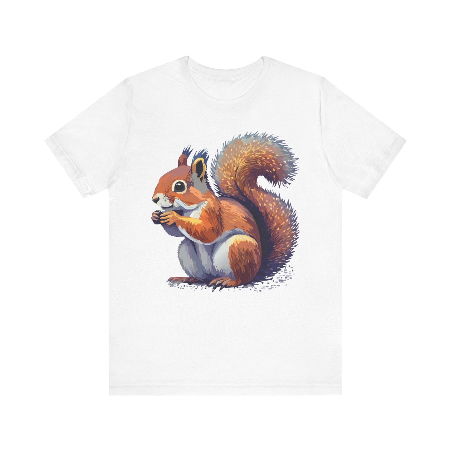 Unisex Animal Print Tee Shirt With Wild Animals Artwork Gildan Softstyle 64000 Cotton