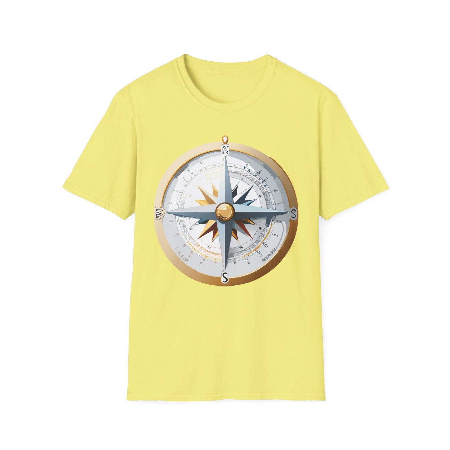 Compass Navigator Graphic Tee Unisex 100 Cotton 12