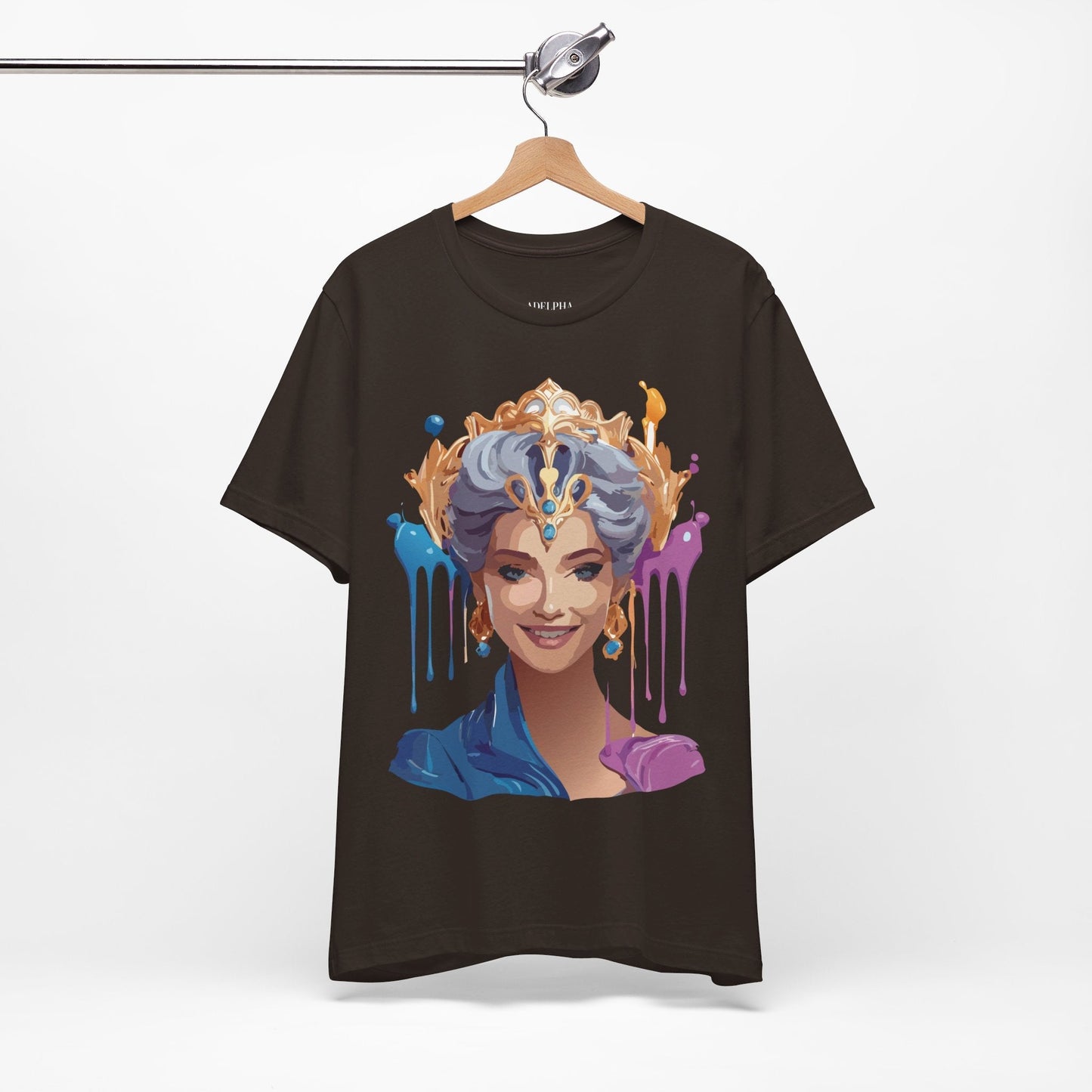 Queen Woman Portrait Graphic Unisex 100 Cotton Vintage Artwork Tee 18