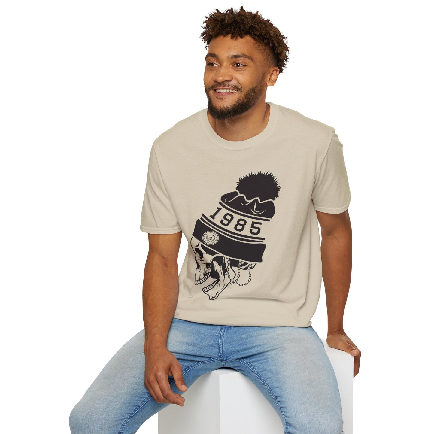 Cartoon Animation T Shirt Unisex Gildan Softstyle 64000 Tee With Art Design Funny Graphic