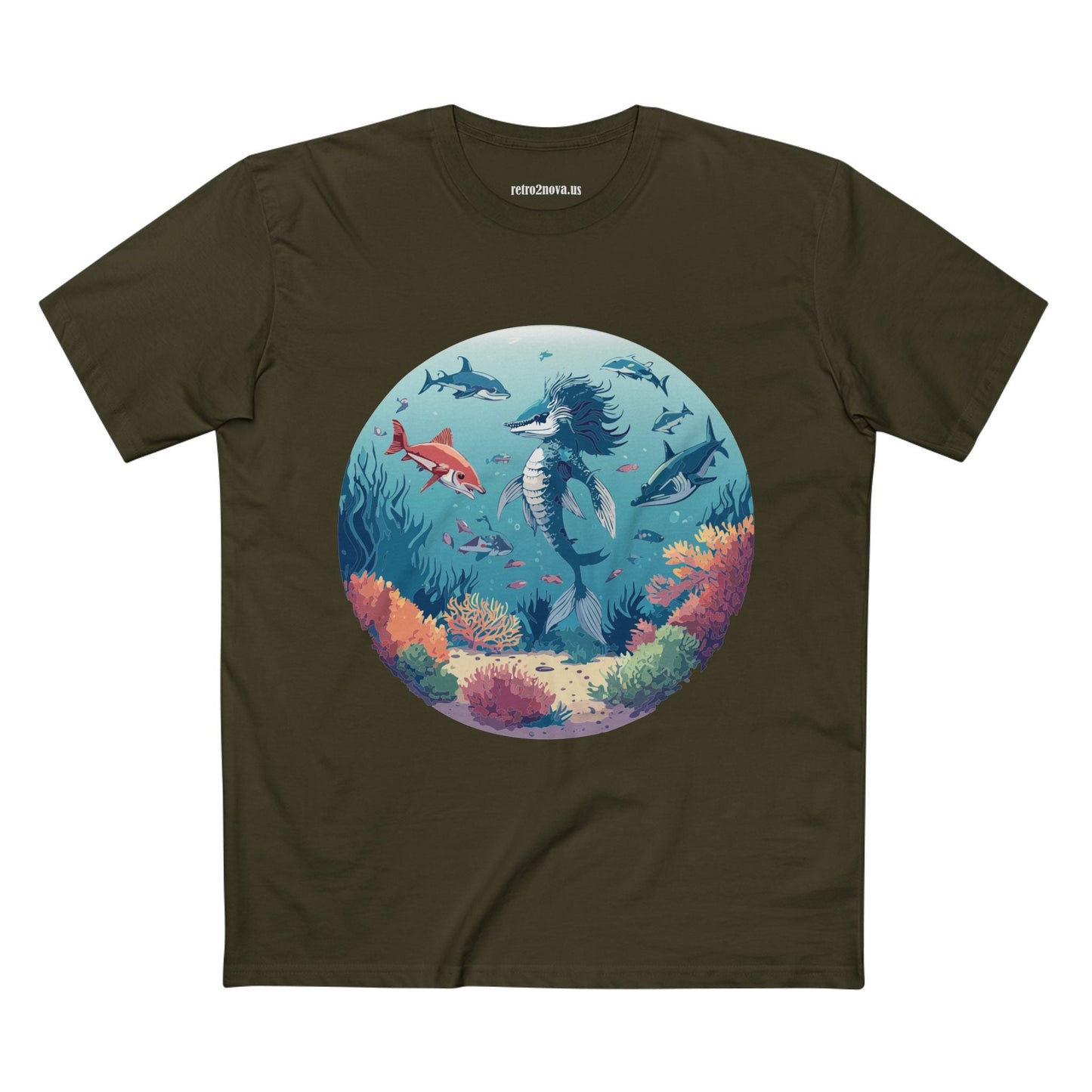 Ocean Shirt Ocean Pacific OP 15 Unisex Premium Cotton Tee With Original Art Design