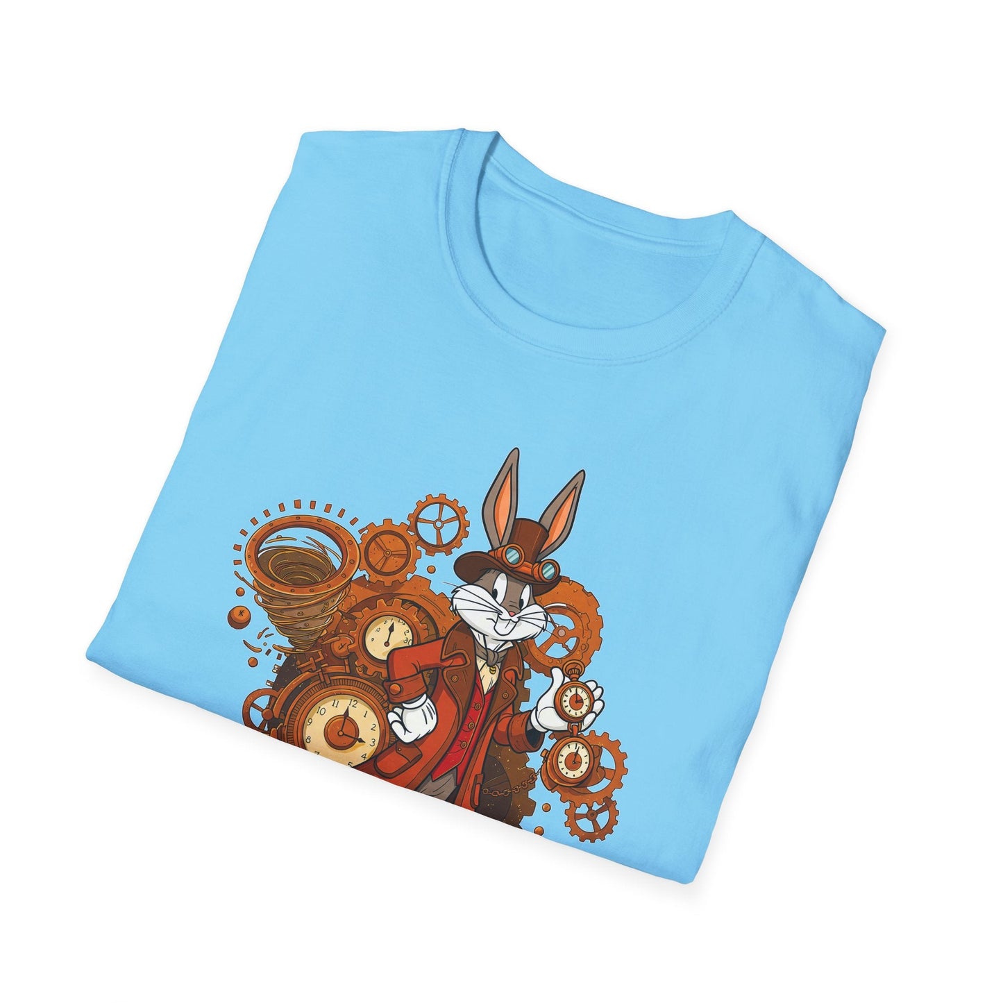 Bugs Bunny T Shirt Cartoon Tee Unisex Softstyle 100 Percent Cotton Gildan 64000 Tee
