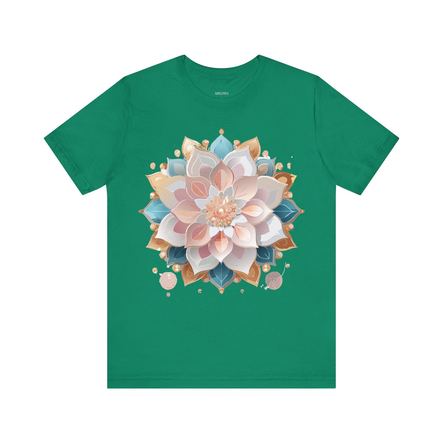 Adelpha Mandala Graphic Tee Unisex Jersey Short Sleeve Vintage Inspired Artwork Edition