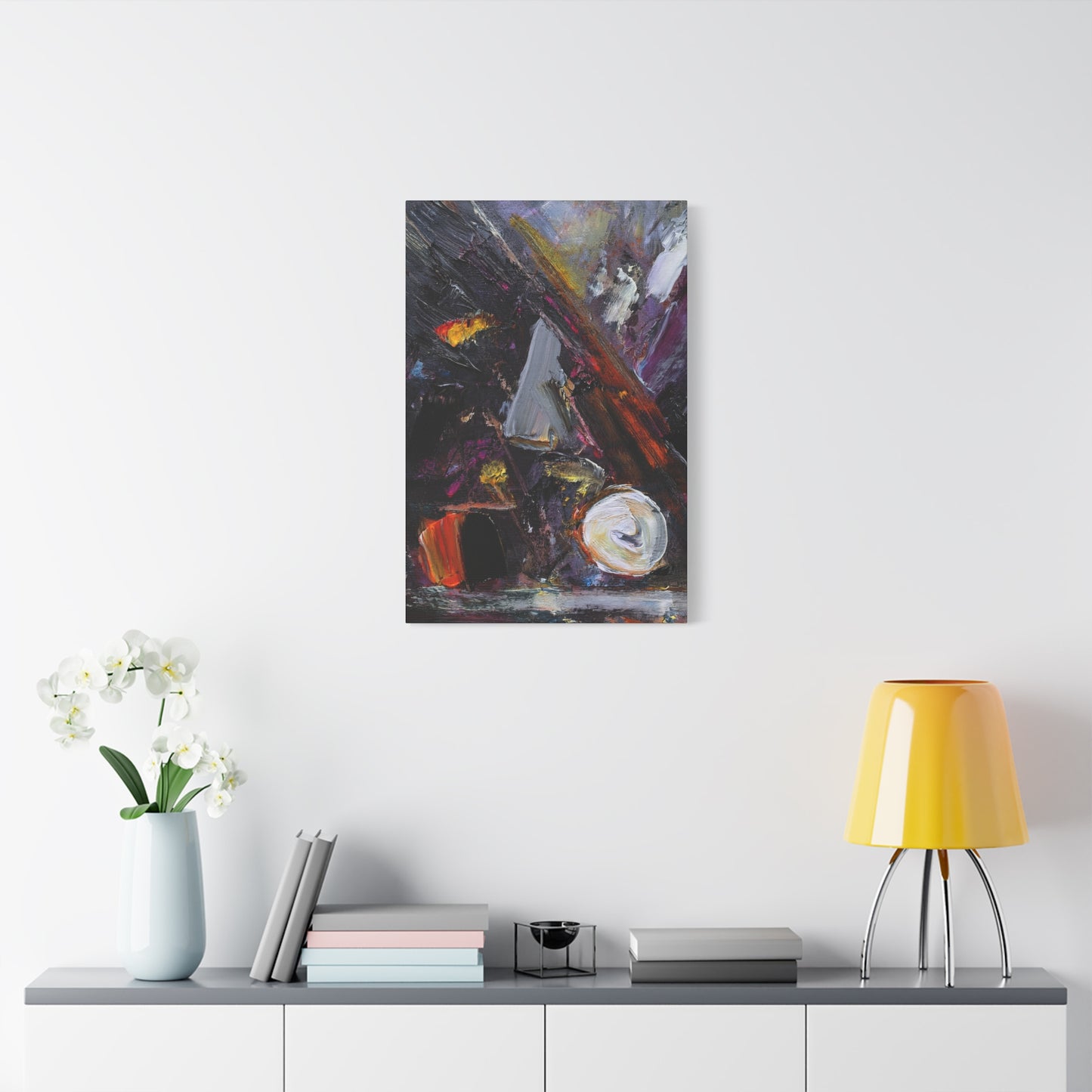 Abstract Oil Painting Print Canvas 20x24,20x30,24x30 24x32,24x36,30x40 32x48,36x48,40x60 Pine-Wood Inner Frame ABS-73