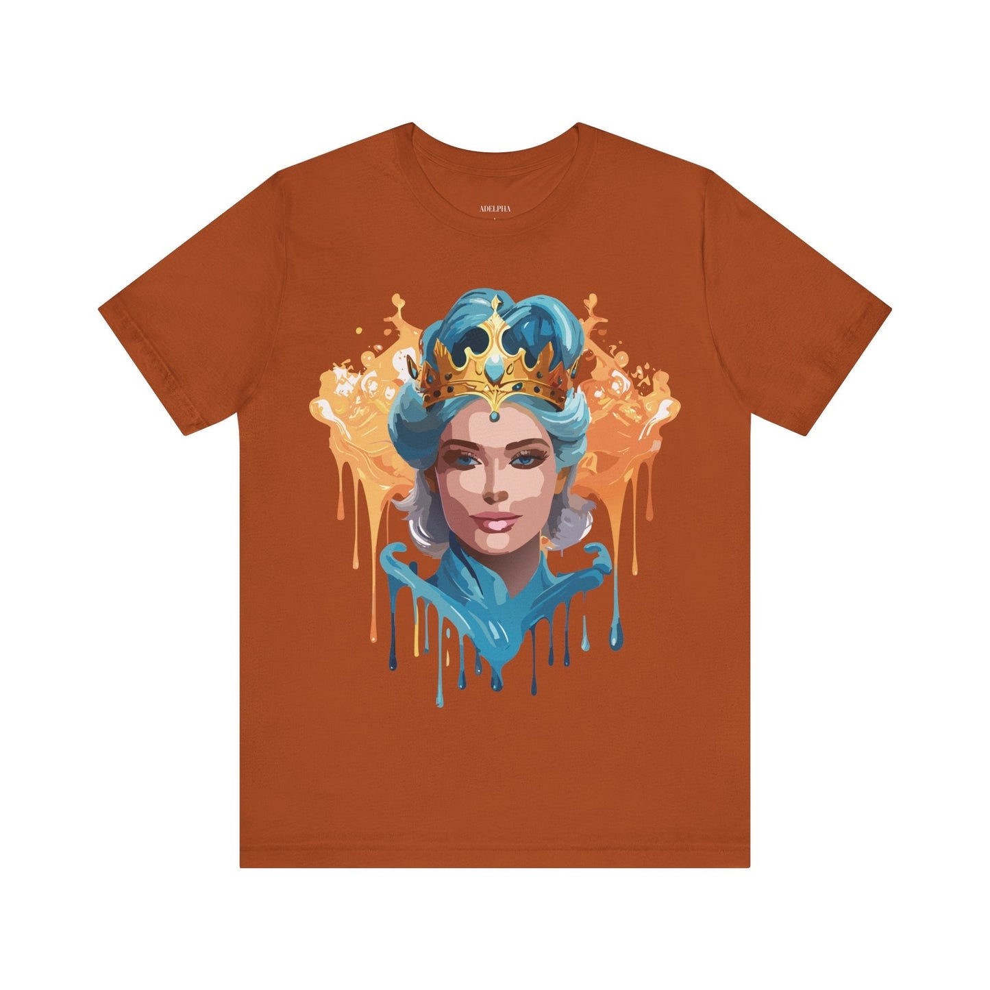 Queen Graphic Tee Unisex Jersey Short Sleeve Premium Quality Adelpha Vintage Inspired Artwork