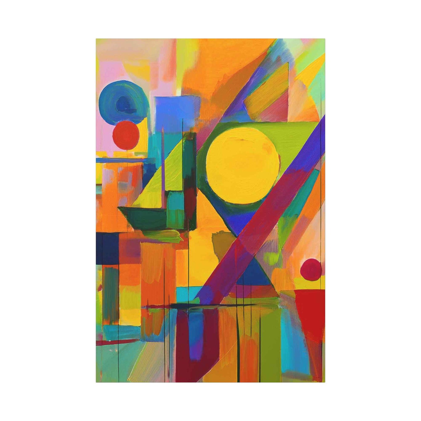 Abstract Painting Print Canvas 20x24,20x30,24x30, 24x32,24x36,30x40, 32x48,36x48,40x60 Pine-Wood Inner Frame ABS-10