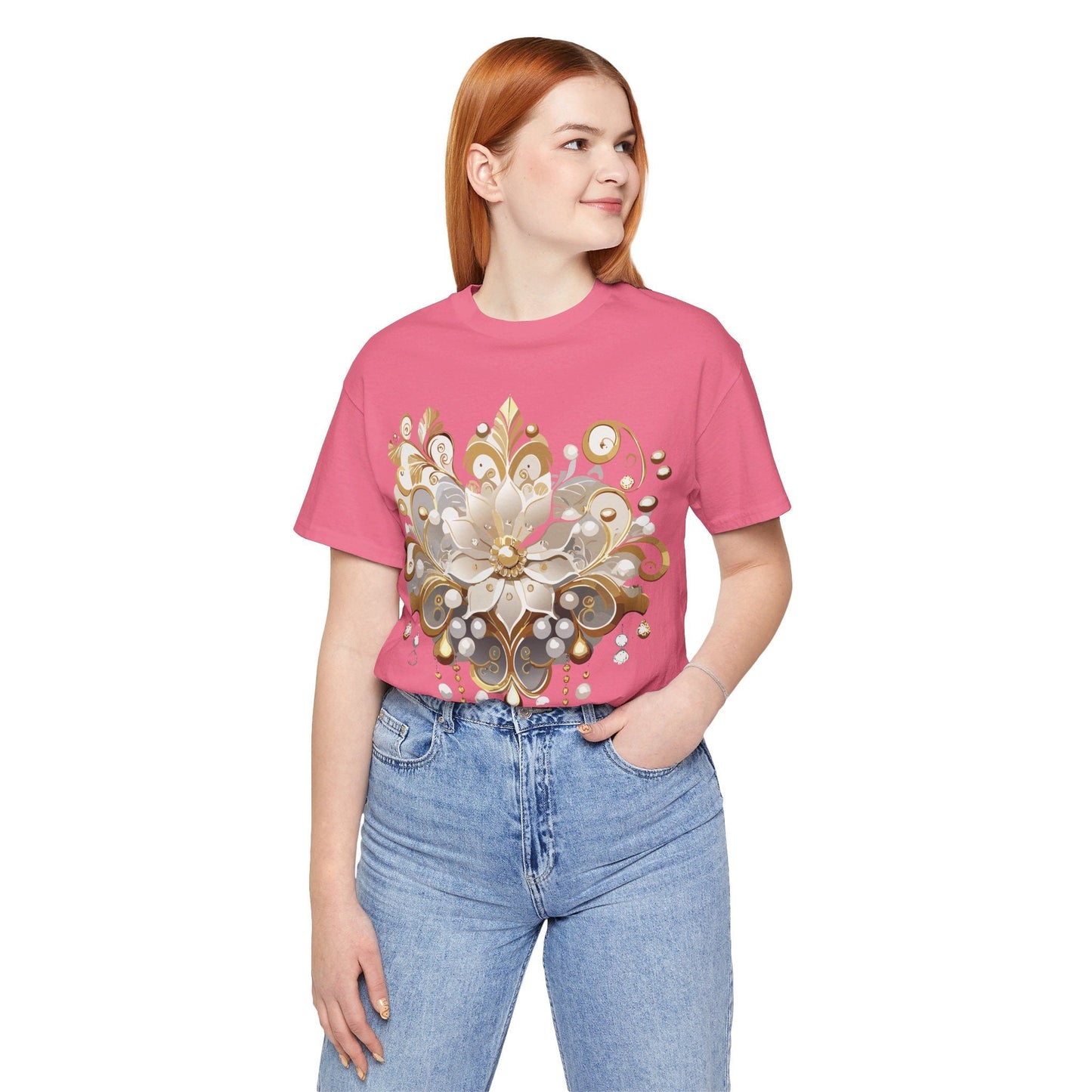 Adelpha Vintage Inspired Graphic Tee Unisex Jersey Short Sleeve Art Design Shirt