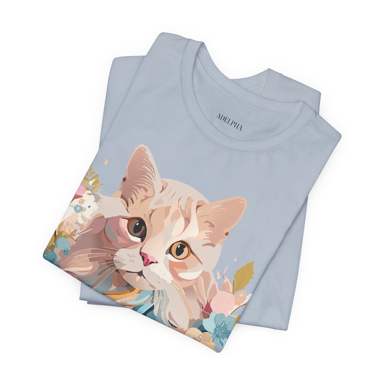 Cat Graphic Tee Unisex Shirt Adelpha Art Vintage Inspired Design