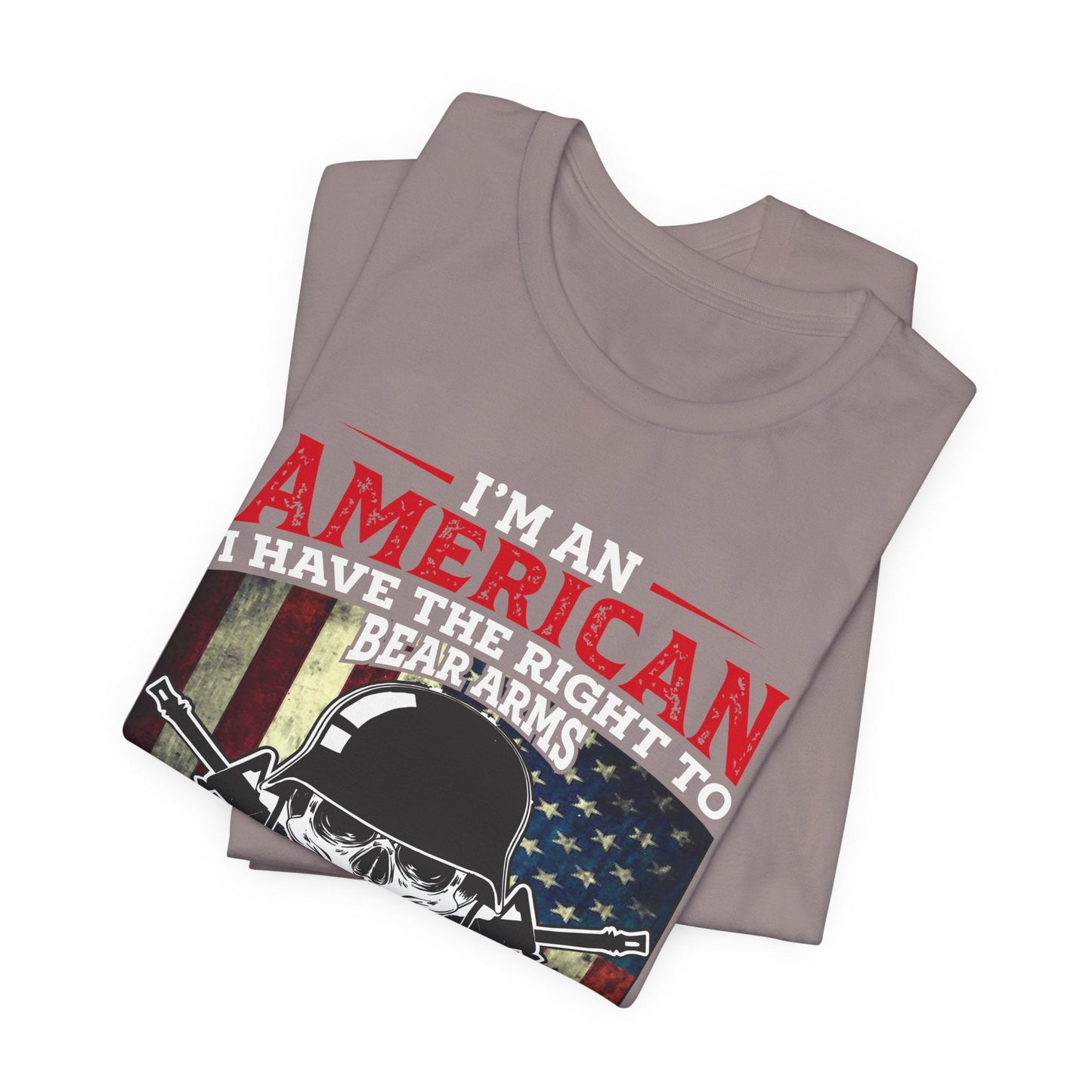 Army Veteran Patriotic Graphic Design Unisex Cotton T-Shirt v29