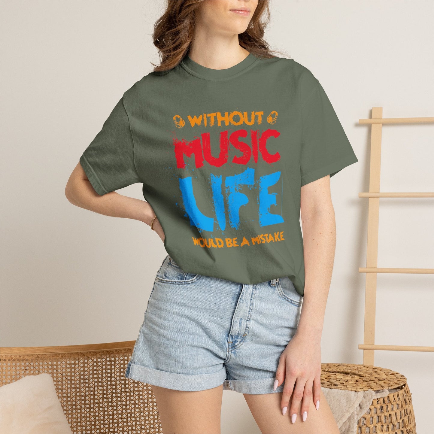 Music Graphic Design Unisex Cotton T-shirt 032