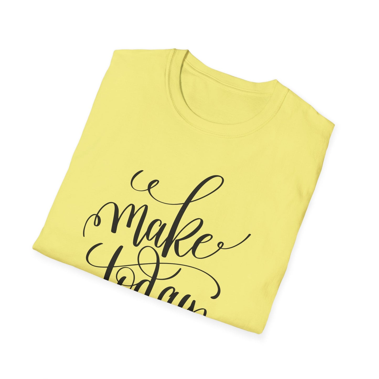 Positive Slogan T Shirt Unisex Softstyle Gildan 64000 With Positive Words And Good Quotes Art Tee
