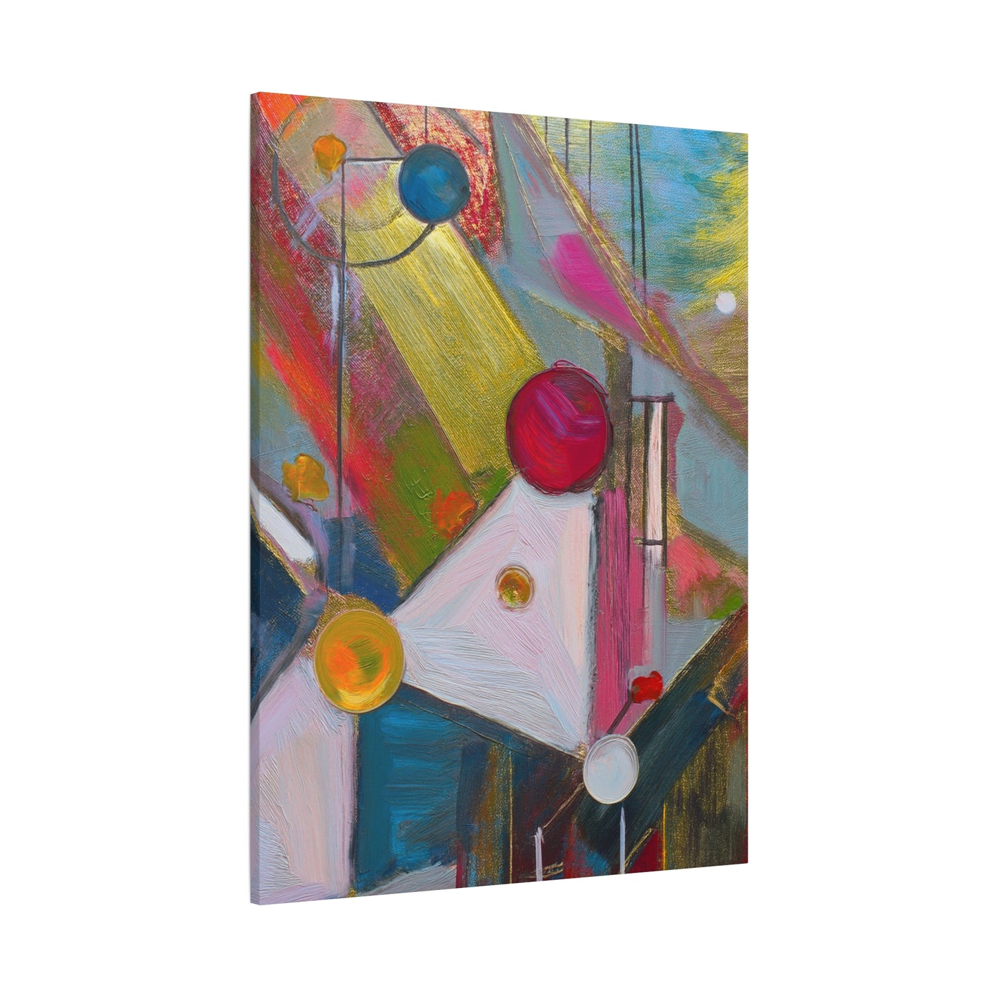 Abstract Oil Painting Print Canvas 20x24,20x30,24x30 24x32,24x36,30x40 32x48,36x48,40x60 Pine-Wood Inner Frame ABS-167