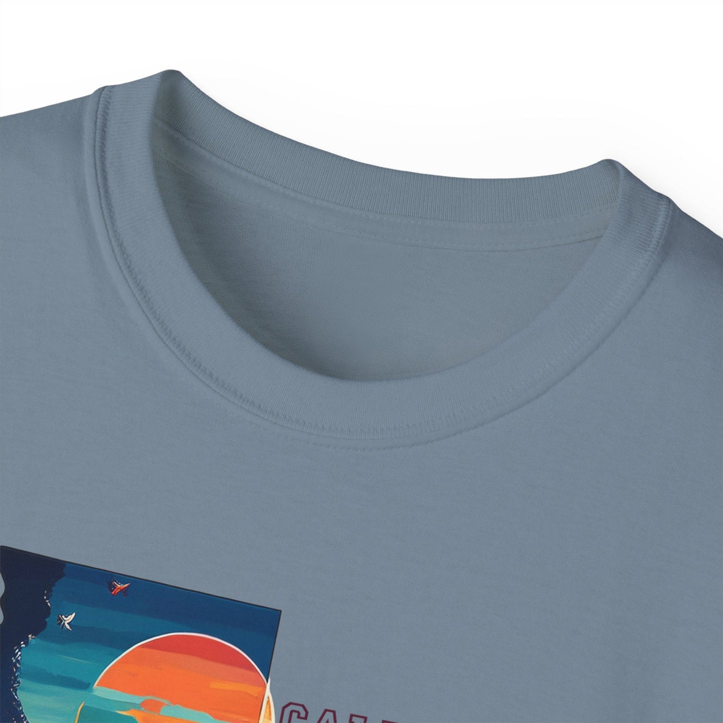 California Graphic Unisex Cotton T‑Shirt 2