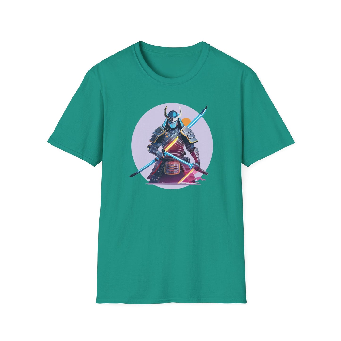 Samurai Shirt Unisex Gildan Softstyle Tee 100 Percent Cotton Lightweight Comfort
