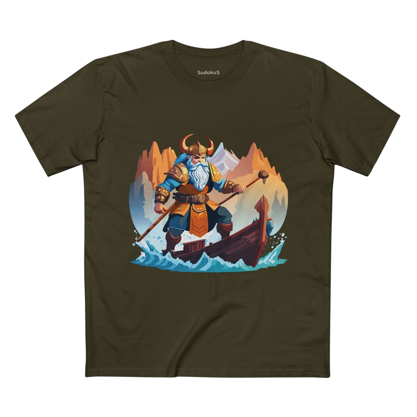Viking Graphic Unisex 100 Cotton Staple Tee 27