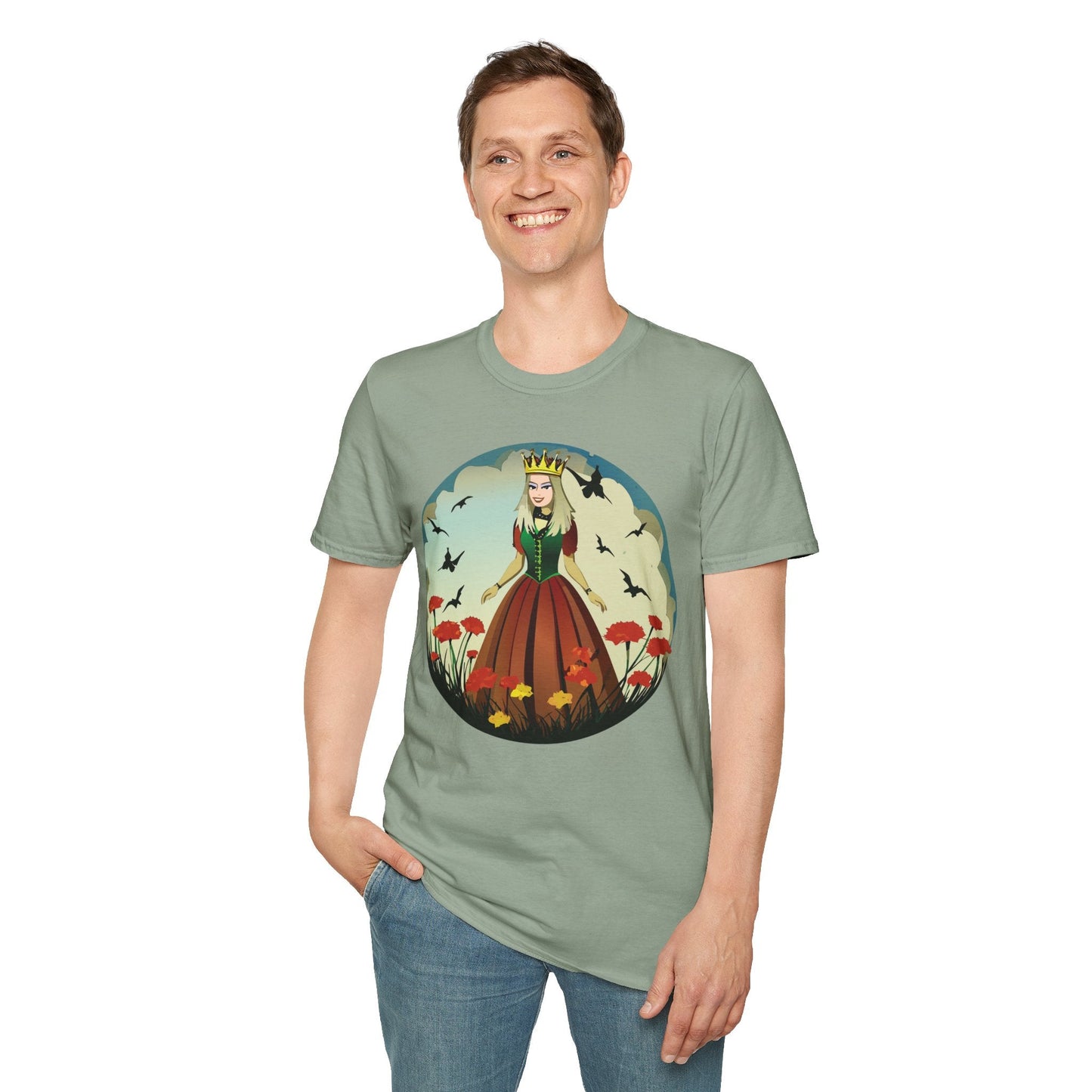 Womens Graphic T Shirts Art Design Tee Softstyle 64000 Unisex Short Sleeve Comfort