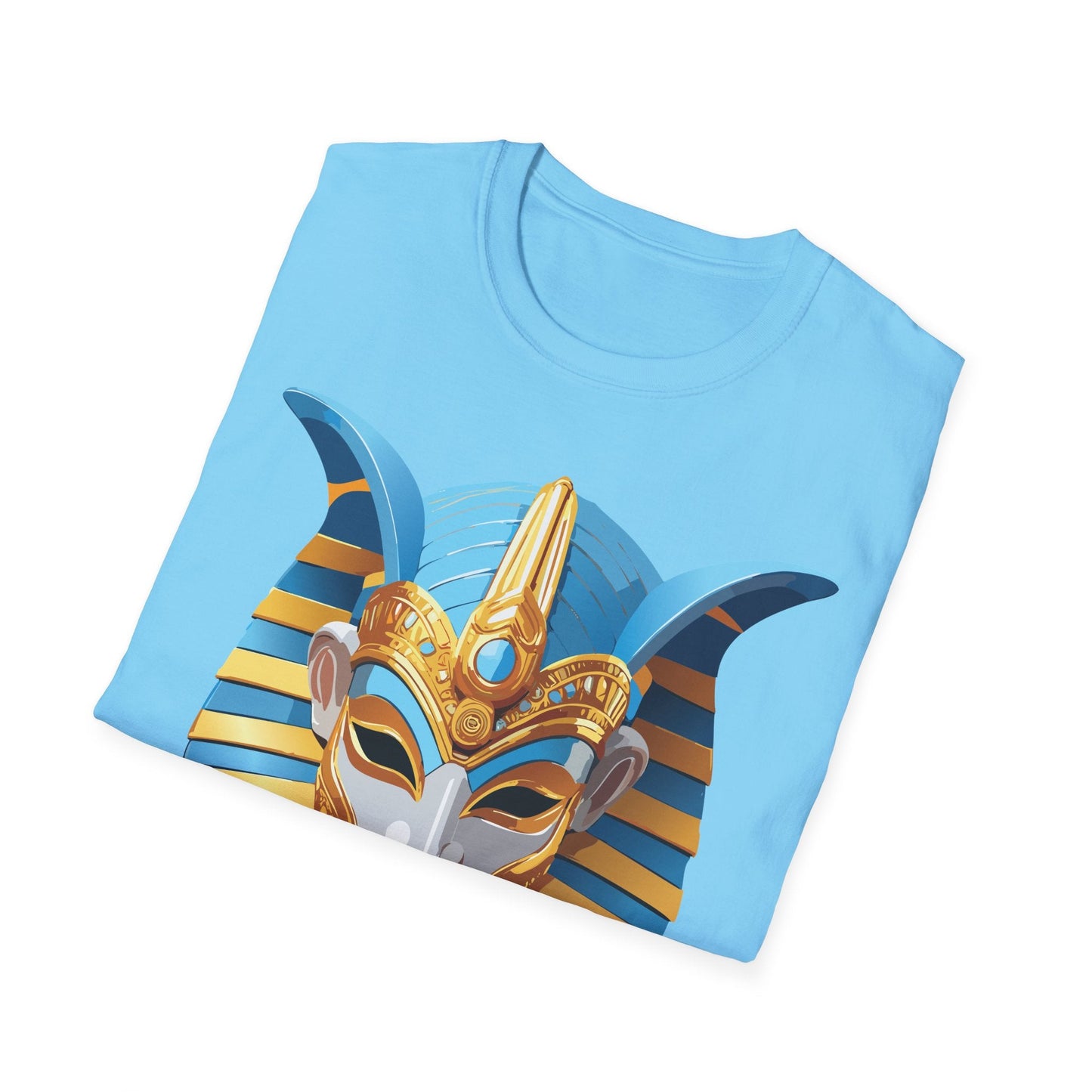 Mask Tee Shirt Unisex Masquerade Tee Gildan Softstyle 64000 100 Percent Cotton Breathable
