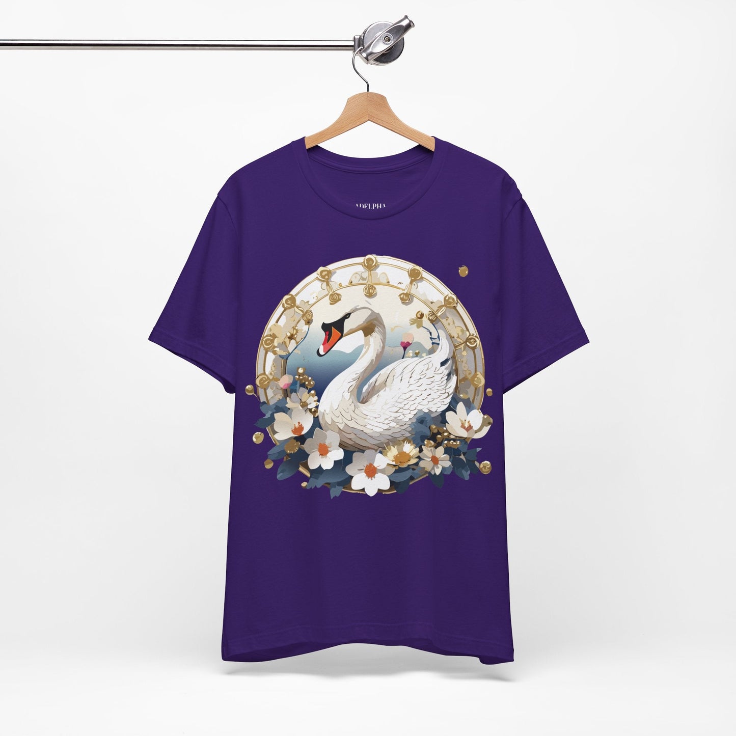Medallion Graphic Unisex 100 Cotton Vintage Animal Medal Artwork Tee 44