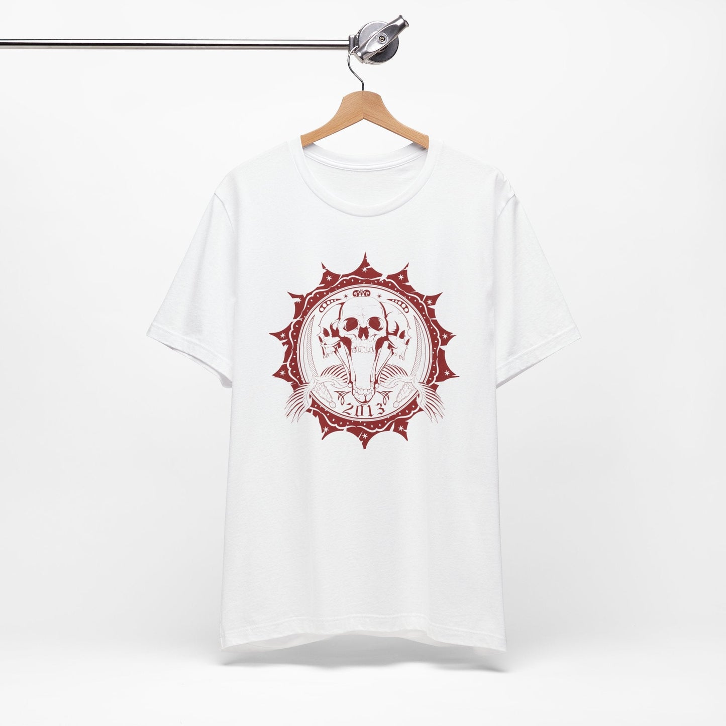 Skull Elephant Mandala Tee Boho Skull Graphic Shirt Art-51