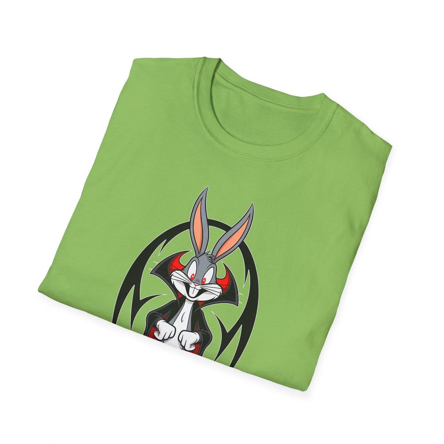 Cartoon Bunny Graphic Unisex Cotton Animal Animation Artwork Design Tee 28