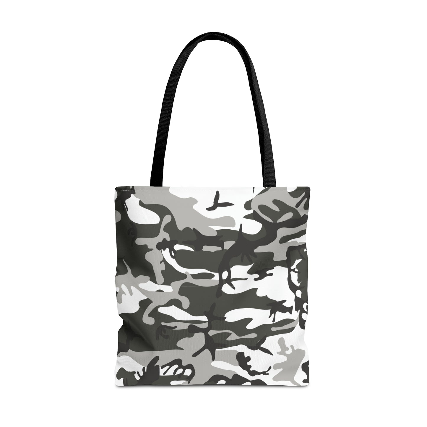 Canvas Bag with Abstract Prints