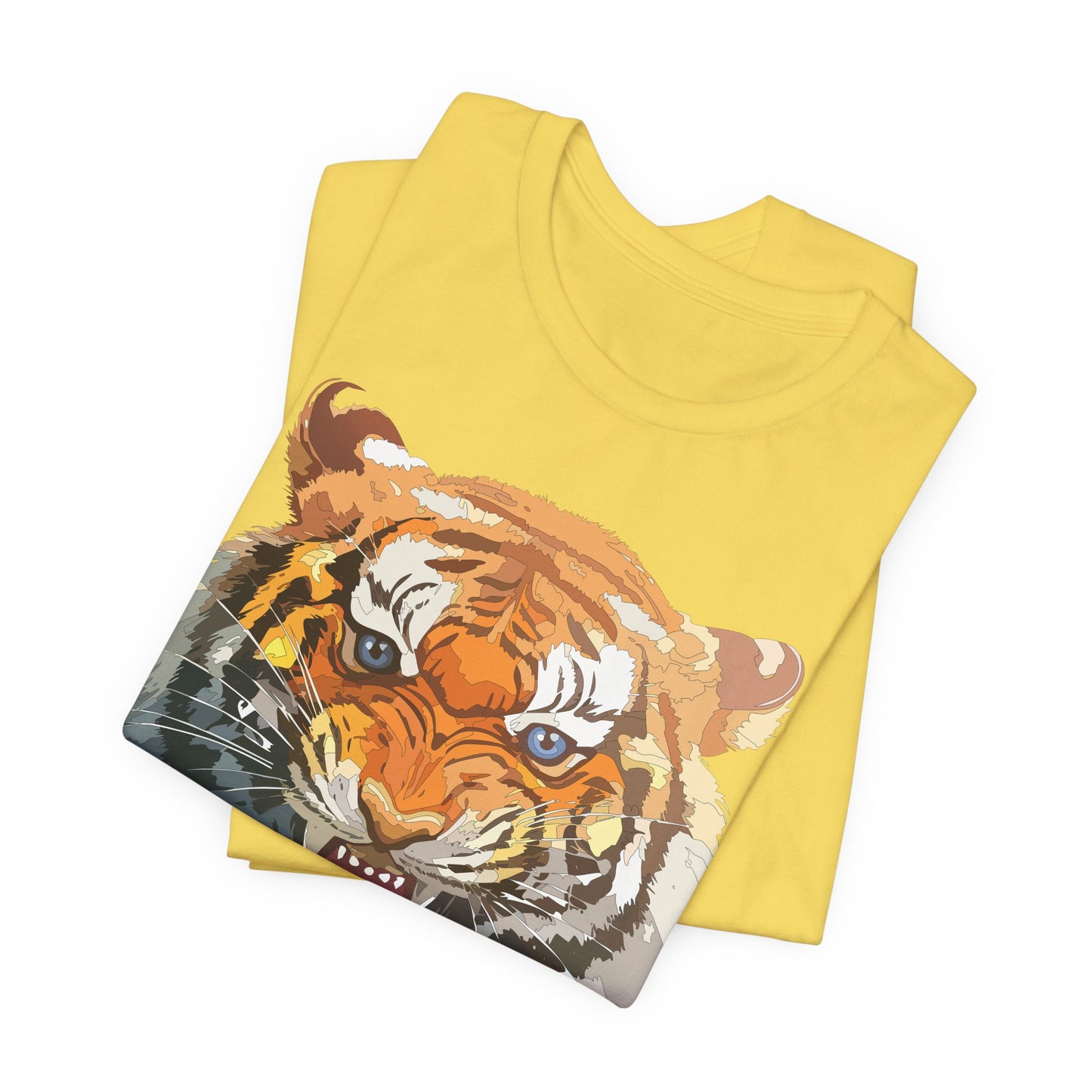 Tiger Shirt, Animal Shirt, T-Shirt with Tiger, Art Design Tee, Animal Tees, Safari T-Shirt, Graphic Design Tee 14