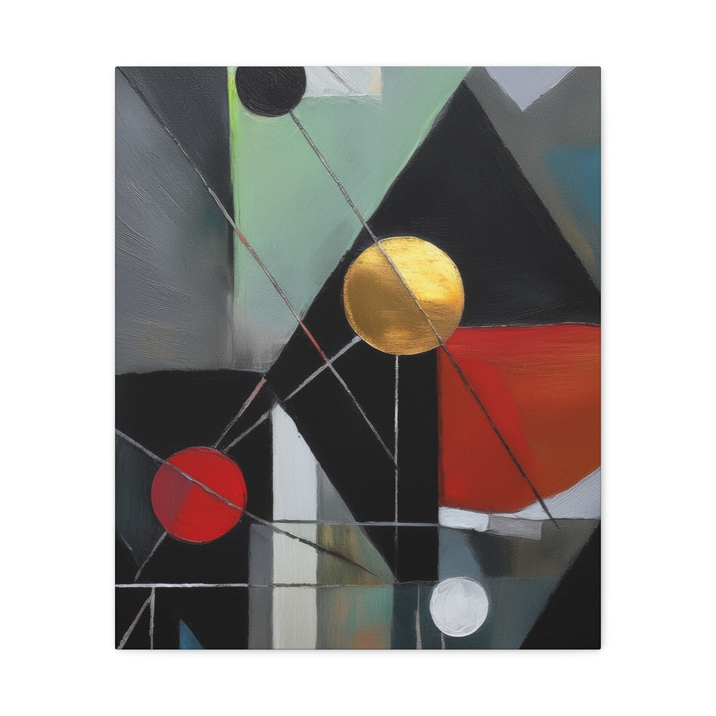 Abstract Oil Painting Print Canvas 20x24,20x30,24x30 24x32,24x36,30x40 32x48,36x48,40x60 Pine-Wood Inner Frame ABS-159