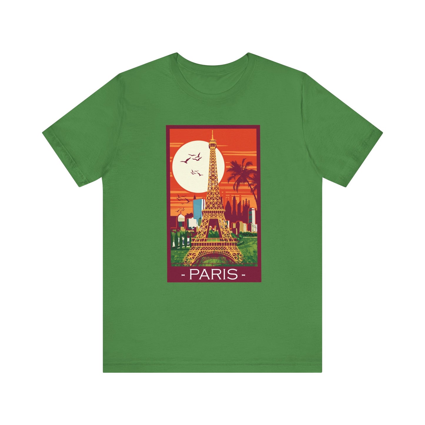 Retro Poster Paris Graphic Design Tee, Paris Shirt, Vintage Tees, Art Design T-Shirt, Graphic Tee, Retro Art Shirts