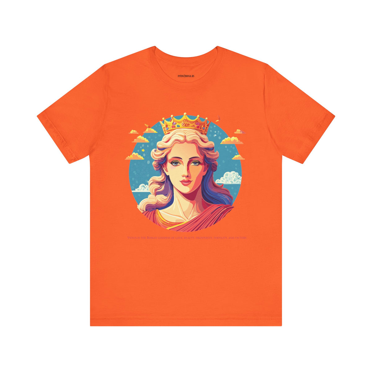 Goddess Graphic Unisex Cotton Bella+Canvas Tee with Venus