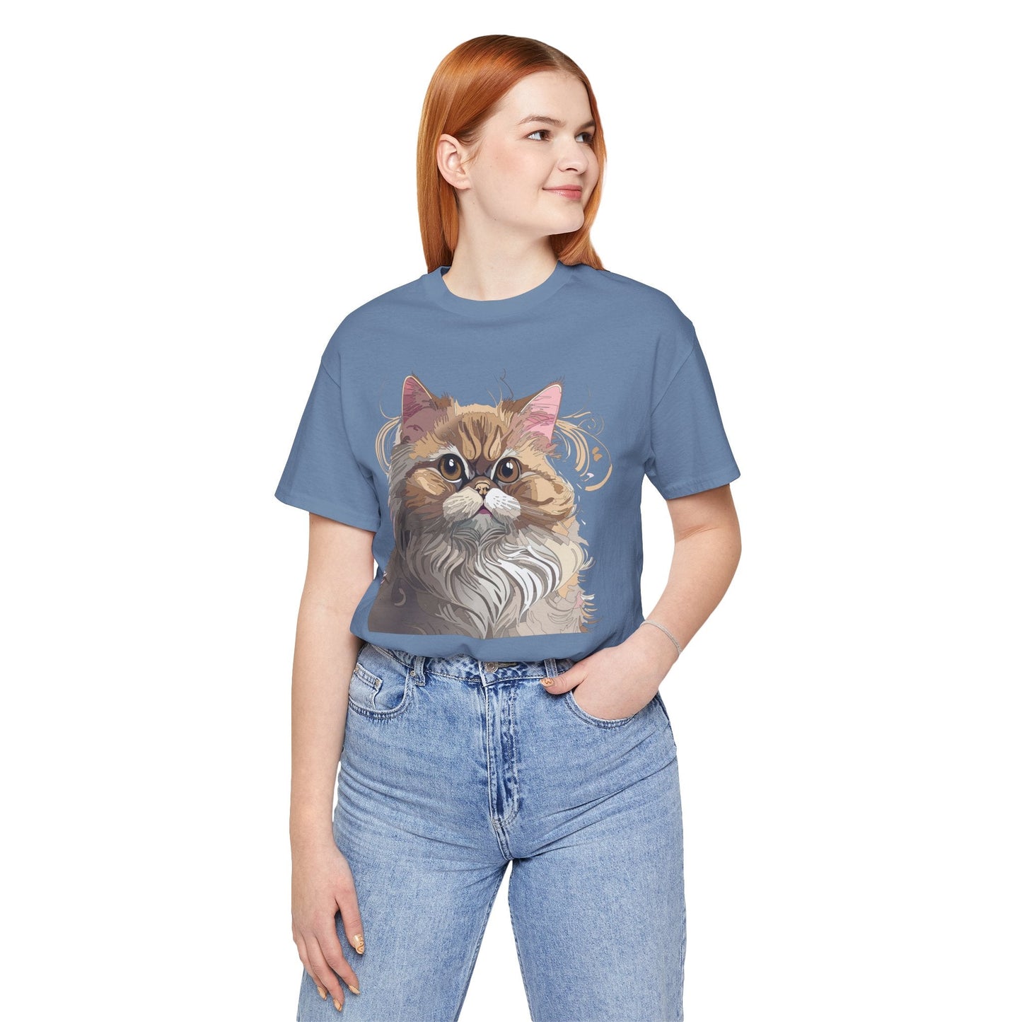 Unisex Animal Shirt With Animals Art Design Tee Short Sleeve Wildlife Print Tee Collection