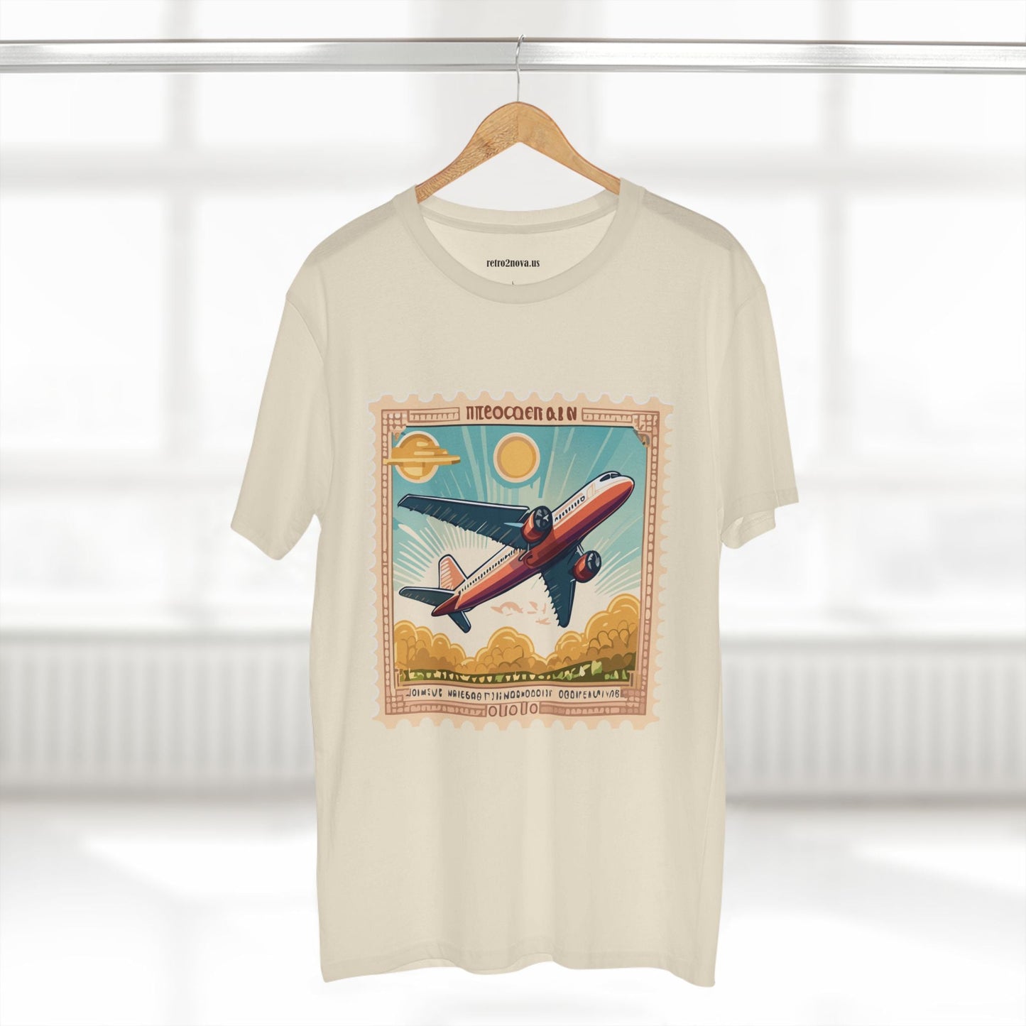 Stamp Shirt Postage Stamp Tee PS5 Unisex Premium Cotton Art Tee By Retro2Nova Pro