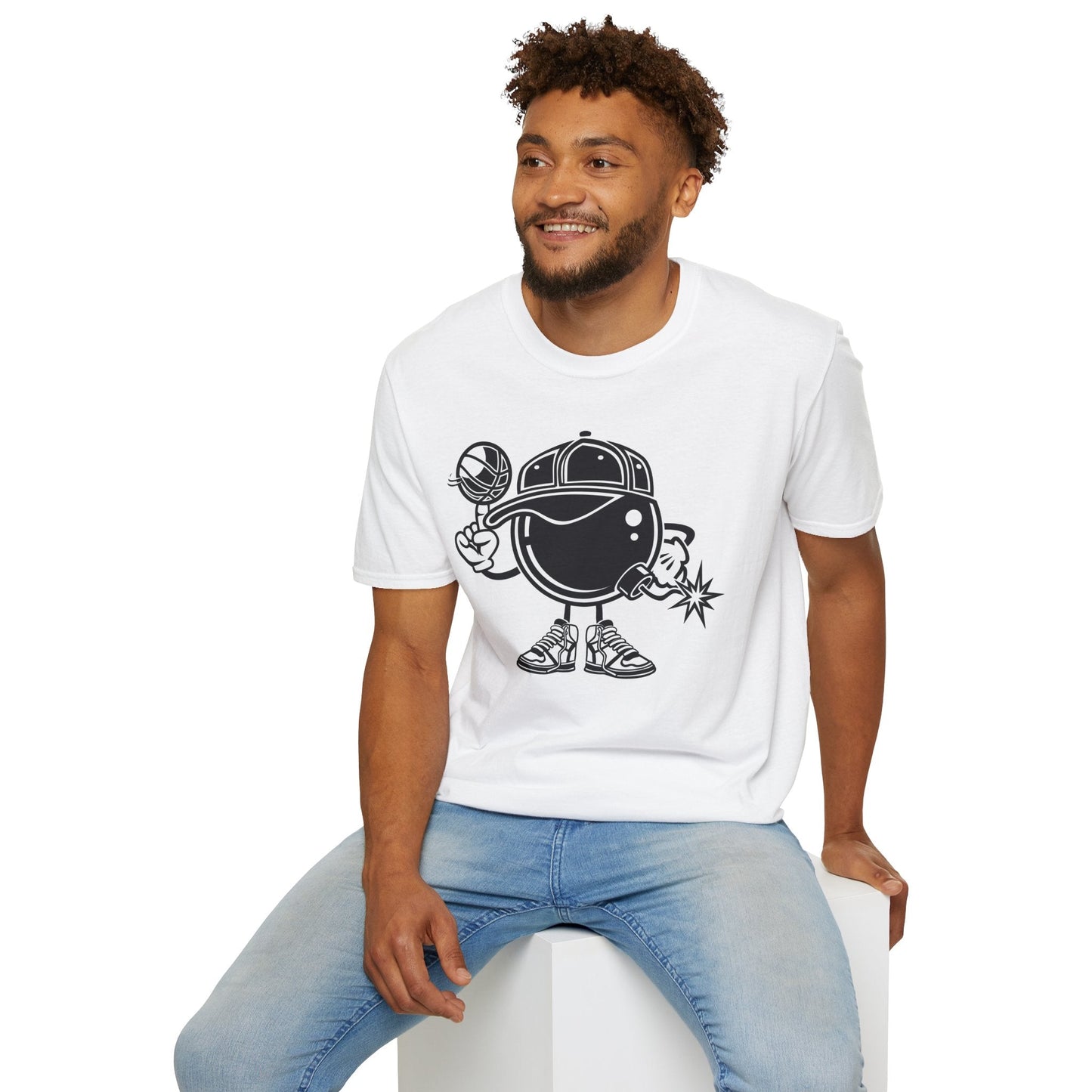 Cartoon Animation T Shirt Unisex Funny Tee Gildan Softstyle 100 Percent Cotton Comfort