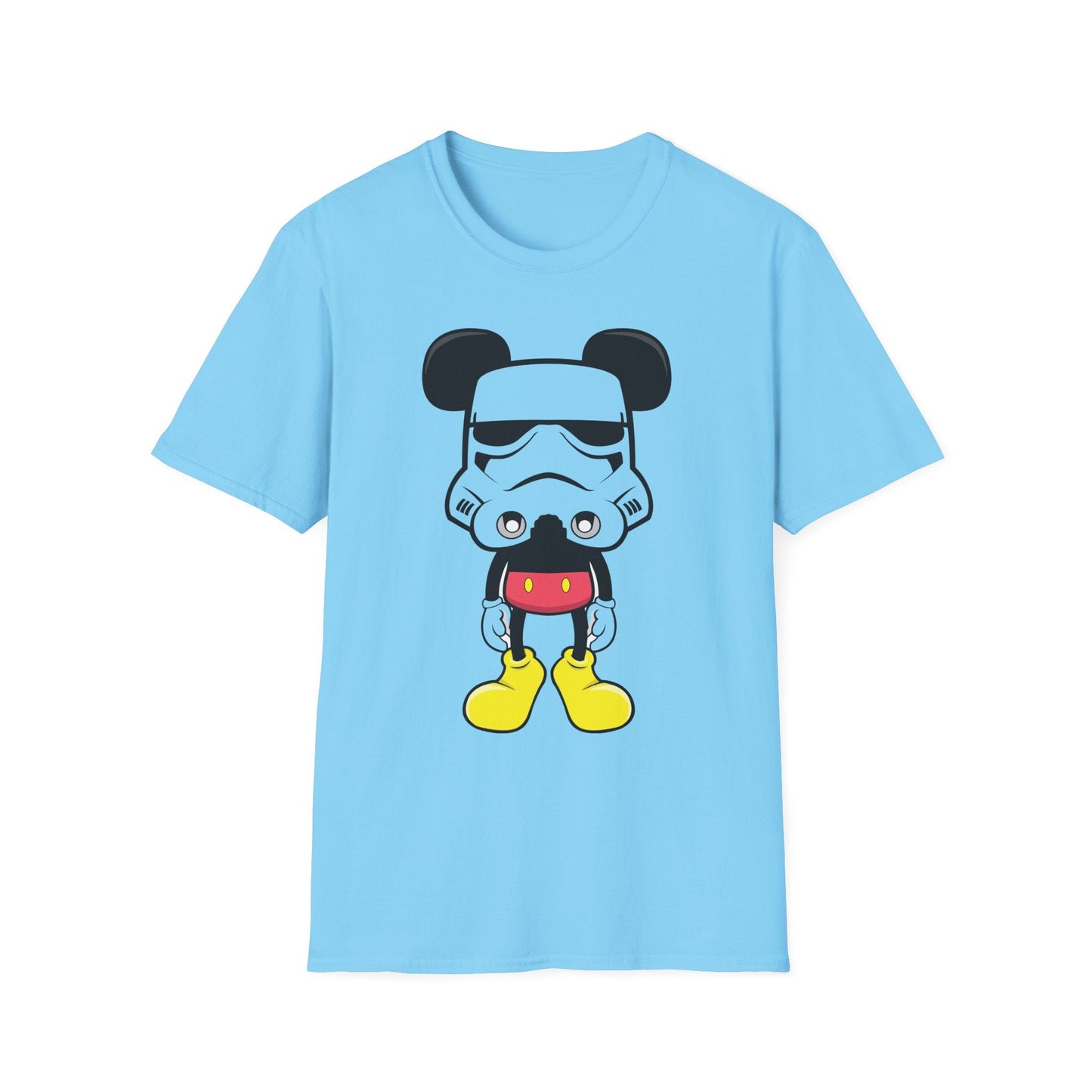 Cartoon T Shirt Animation Tee Funny Unisex Gildan Softstyle 64000 100 Percent Ring Spun Cotton