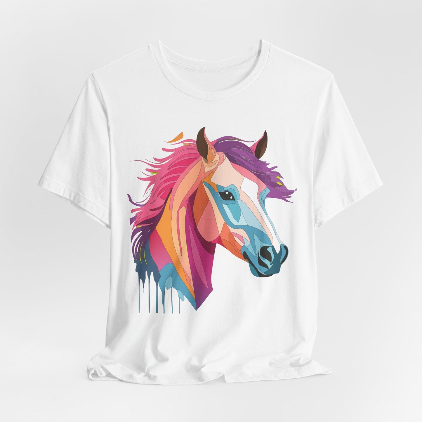 Unisex Animal Shirt Art Design Short Sleeve With Wild Animals Graphic Print Comfort Tee