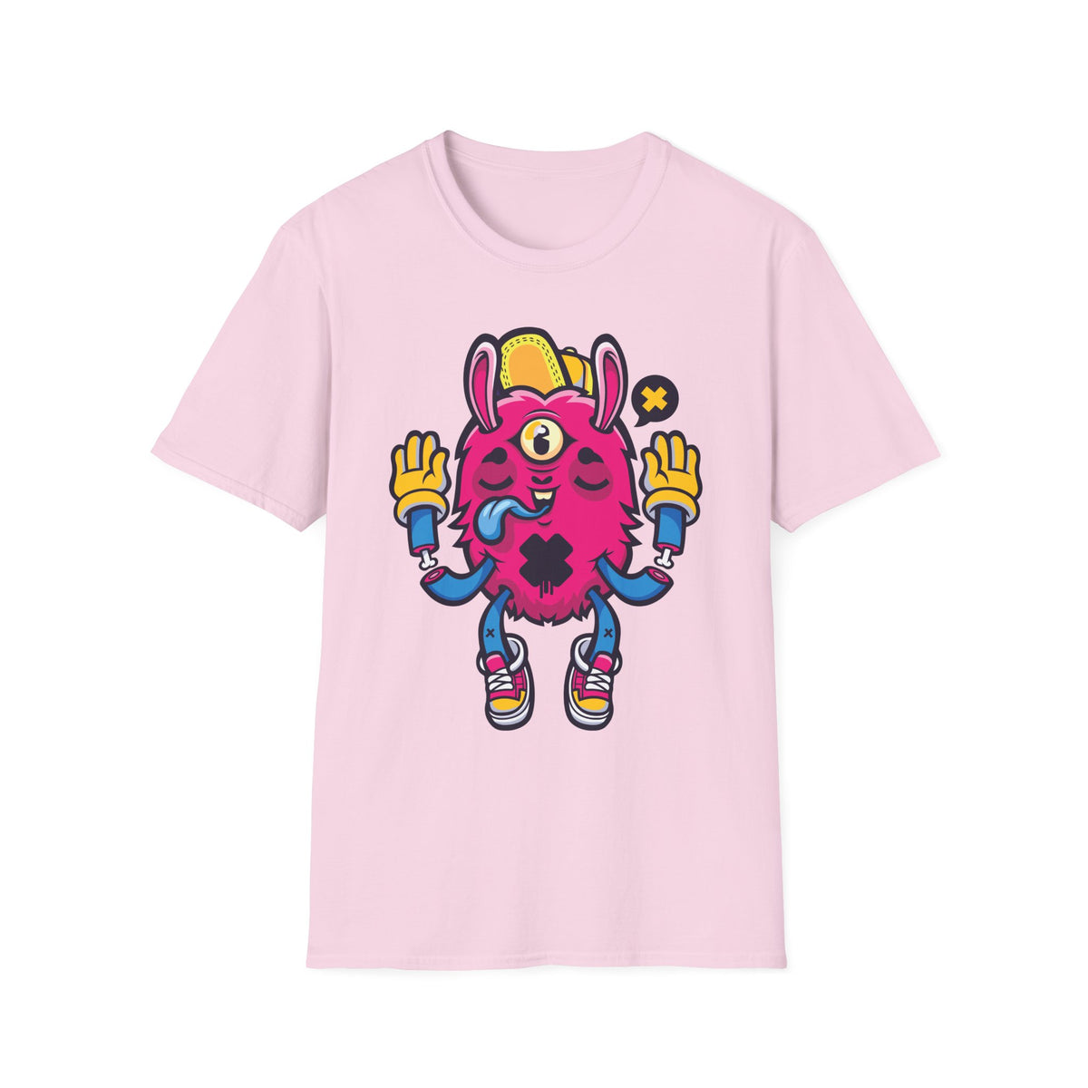 Funny Cartoon Animation Graphic Tee Gildan Unisex 100 Cotton Tee Shirt - 69