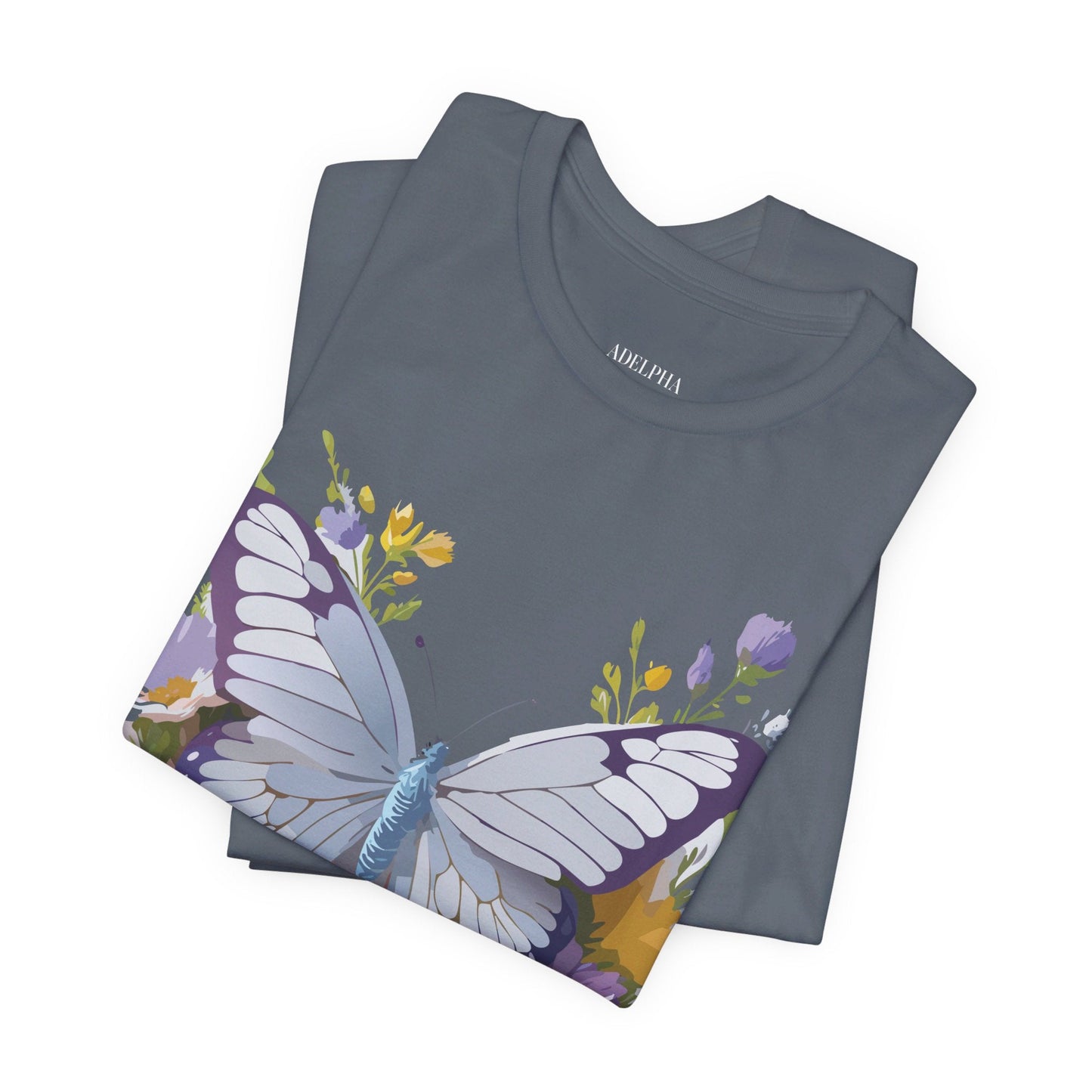 Butterfly Graphic Tee Unisex Jersey Short Sleeve From Adelpha Art Design