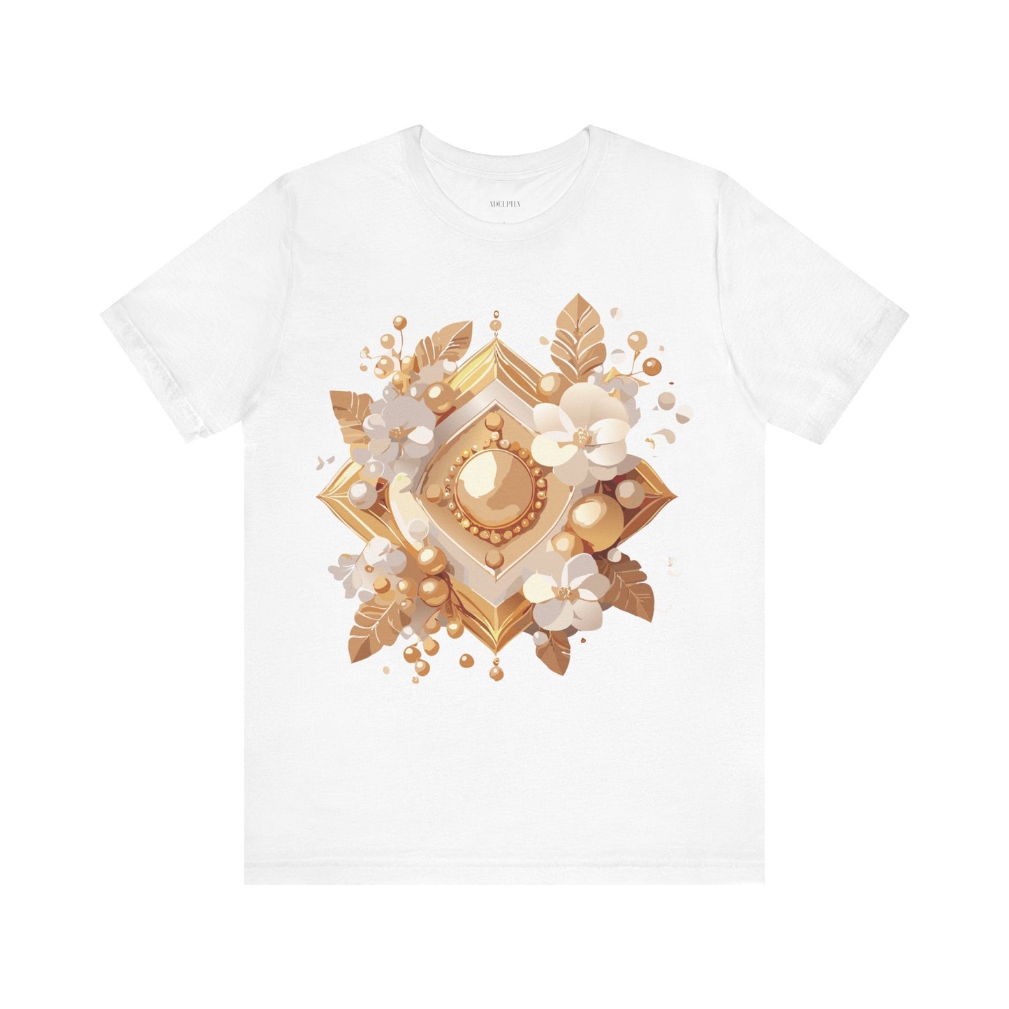 Jewelry Graphic Unisex 100 Cotton Vintage Treasure Art T-Shirt 28