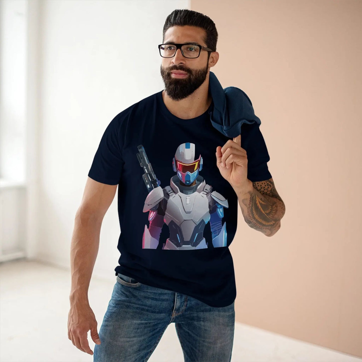 Robocop Graphic Unisex 100 Cotton Staple Tee 8