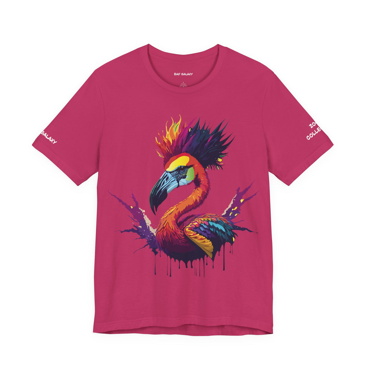 Animal Graphic Unisex Cotton Bella+Canvas Tee with Art Design b1