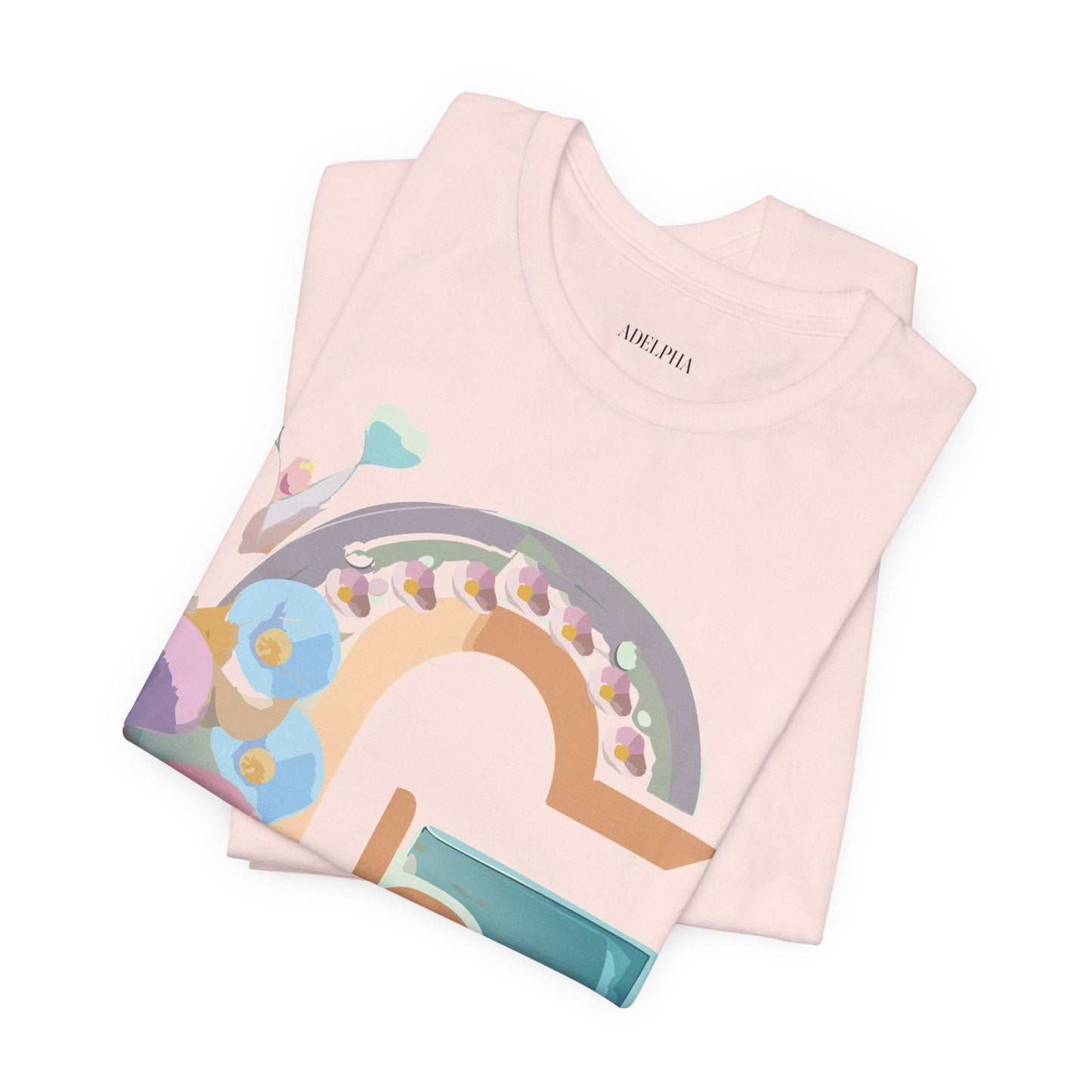 Letter G Graphic Tee Unisex Jersey Short Sleeve From Adelpha Art Design Vintage Inspired Shirt