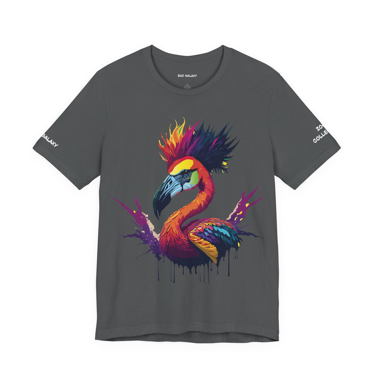 Animal Graphic Unisex Cotton Bella+Canvas Tee with Art Design b1