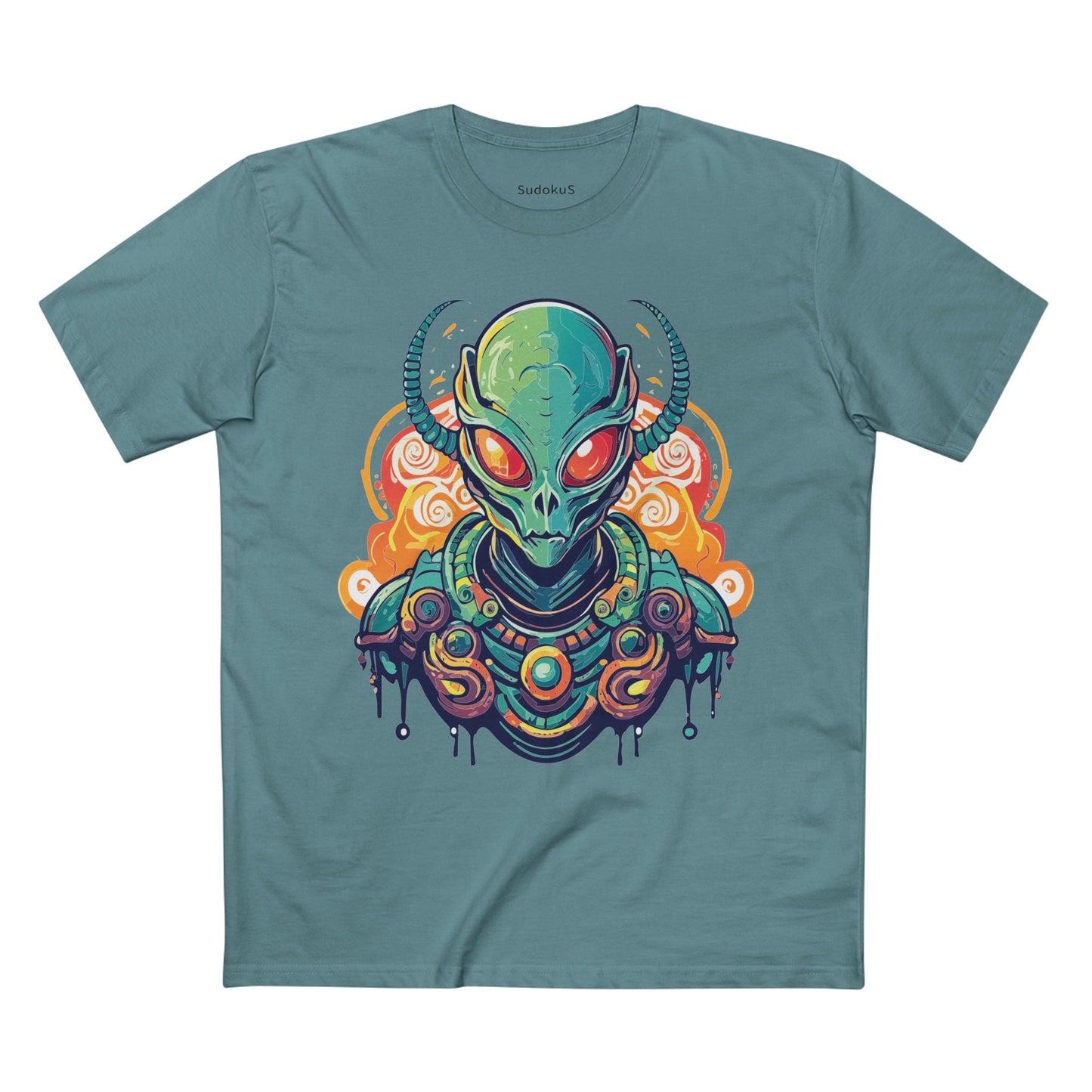 Aliens Graphic Unisex 100 Cotton Staple Tee 25