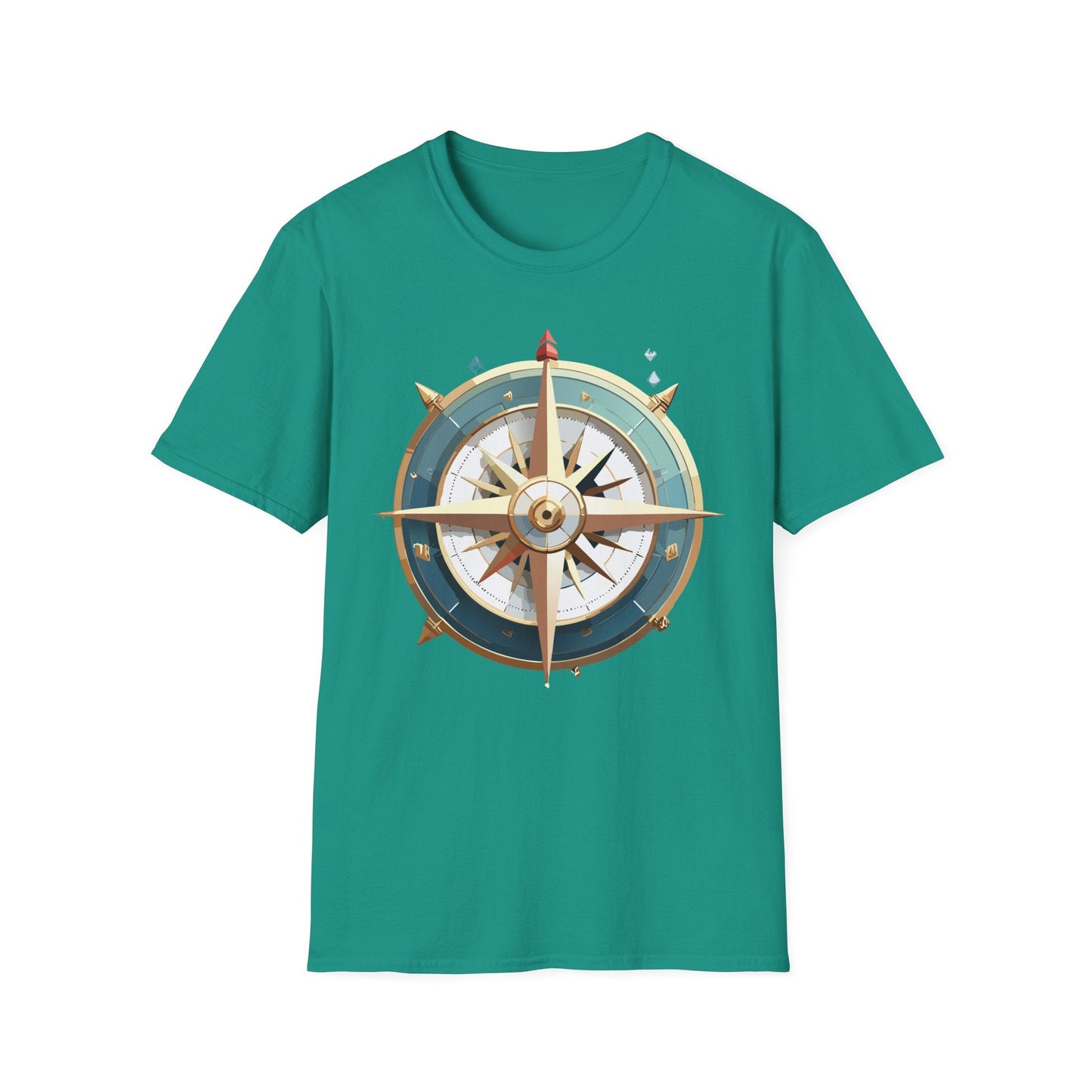 Compass Navigator Graphic Tee Unisex 100 Cotton 26