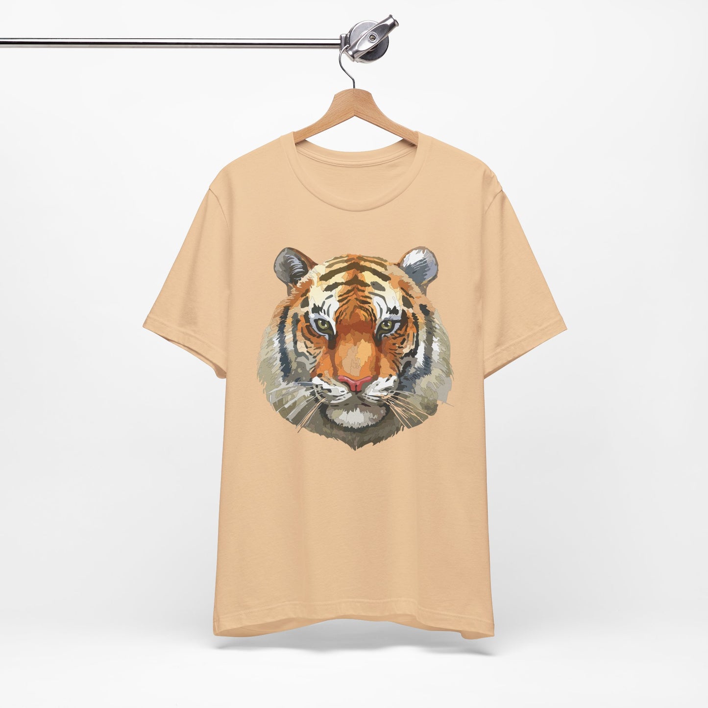 Unisex Tiger Tee, Animal Shirt, Tee Shirt with Tiger, Safari T-Shirt, Animal Tees, Big Cat Shirt, Safari T-Shirt 4